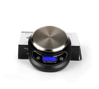 IMIKEYA Balance de Cuisine Numérique Précision Capteurs Sensibles Surface Lisse Facile à Nettoyer pour Cuisson et Pâtisserie Usage sans Pile Noir