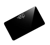 IMIKEYA Balance Pèse-personne Portable Rechargeable Mini Miroir Électronique Compacte pour Maison et Voyage Affichage Numérique Précis pour Suivi de Poids Familial et Fitness