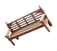 IMIKEYA Banc D'Extérieur Chaise Modèle Mini Meuble Ornement Modèle Banc Mini Banc Ornement Banc Décoration Meubles Miniatures Chaise De Maison Modèle Bancs De Parc