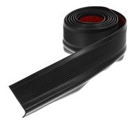 IMIKEYA Bande Antidérapante pour Escaliers 2m X 5cm X 2,5cm en Pvc Noir Adhésif, Bordure de Marche pour Protection et Sécurité des Escaliers D'école et Bâtiments Publics