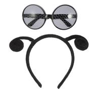 IMIKEYA Bandeau D'antenne Insecte Lunettes de Cosplay, Coiffe de Fête Fourmi et Abeille, Accessoire Léger et Confortable pour Costumes Insectes et Soirées à Thème
