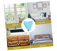 IMIKEYA Bannière Murale Décorative Pennant Coton Bleu Fanion Suspendu pour Décoration Intérieure et Extérieure Guirlande Personnalisable pour Fête Mariage et Anniversaire