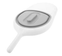 IMIKEYA Bassin de Lit pour Personnes Âgées avec Poignée Longue Plastique Robuste Forme Inclinée Anti-Déversement Urinoir Pratique pour Patient Alité Petit Bassin Hygiénique pour Usage