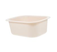 IMIKEYA Bassin Pour Bébé Épaissi En Polypropylène Portable Bébé Et Jeune Garçon Et Filles Bassin D'eau Pratique Pour Table à Langer Petite Bassine Légère Et Compacte Pour Couleur Lactée