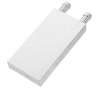 IMIKEYA Bloc de Refroidissement Liquide pour PC 40x80 Mm en Aluminium Sortie Latérale, Dissipateur Thermique Semi-conducteur, Système Refroidisseur D'eau Performant pour Processeur
