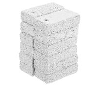IMIKEYA Bloc Minéral à Mâcher pour Rongeurs Et Oiseaux - 12 Pièces De Pierre à Dent pour Hamsters - Lapins Et Chinchillas Sels Minéraux Naturels pour Le Bien Être des Animaux De