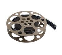 IMIKEYA Bobine de Film en Fer Vintage 18cm, Centre de Table Flexible et Léger pour Fête sur Thème Cinéma ou Soirée Théâtre