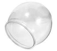 IMIKEYA Bocal à Poissons en Verre Rond pour Aquarium - Réservoir Transparent pour Poissons Rouges Et Décoration De Paysage - Idéal pour Bureau Et Maison 16 5 x 13 5 Cm