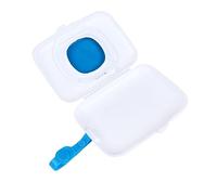 IMIKEYA Boîte à Lingettes Réutilisables Portable pour Bébé Étui en Plastique Design Pratique Sangle pour Voyage et Sorties