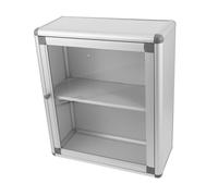 IMIKEYA Boîte à Murale avec Fenêtre Transparente Armoire Murale pour Médicaments Organisateur Compact pour Salle de Bain Banques et Bureaux Rangement Pratique pour et Objets Perdus