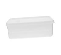 IMIKEYA Boîte à Pain Hermétique Transparent Capacité Élevée Boîte De Conservation Réutilisable Pour Pain Et Toast Organisateur De Rangement Cuisine Pratique