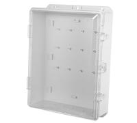 IMIKEYA Boîte de Jonction Électrique Étanche pour Câbles Coffret Distribution Basse Tension avec Couvercle Transparent Protection Sécurisée pour Projets Extérieurs et Installations
