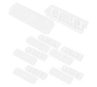 IMIKEYA Boîte de Rangement Transparente pour Flacons Injectables 3 Ml Support Plastique 5 Pièces Étanche et Léger Organiseur pour Réfrigérateur et Congélateur de Laboratoire