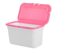 IMIKEYA Boîte Pour Capsule De Lessive Avec Couvercle Récipient À Lessive Transparent Pour Rangement Buanderie Organisation Buanderie Comptoir De Salle De Bain 7.20 X 4.06 X 4.06 in