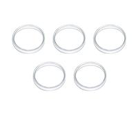 IMIKEYA Boîtes de Petri Faciles à Utiliser Lot de 5 en Verre Borosilicate Transparentes pour Expériences Scientifiques et Laboratoire Scolaire