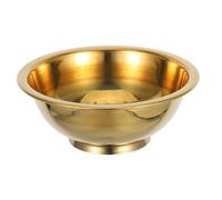 IMIKEYA Bol en Cuivre pour Offrandes Bouddhistes Motifs Complexes, Design Unique, pour Contemplation et Yoga, Atmosphère Mystique Fiable Cuisine