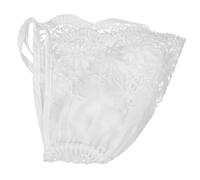 IMIKEYA Bonnet De Baptême en Dentelle pour Filles - Chapeau D'Été Élégant pour Nouveau-né Idéal pour Baptême Et Photos Style Princesse Chapeau Léger Et Confortable