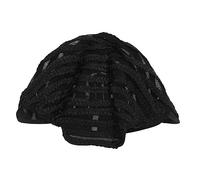 IMIKEYA Bonnet Tressé Noir Élastique Réglable pour Perruques Taille Unique Confortable pour Cheveux au Crochet Adapté aux Dreadlocks et Tresses Africaines