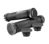 IMIKEYA Bouchons D'extrémité de Guidon en Caoutchouc Noir 22mm pour VTT et Vélos de Route, Lot de 30 Pièces, Protège et Complète Les Poignées