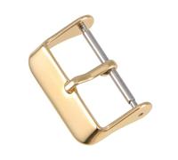 IMIKEYA Boucle de Montre Acier Inoxydable pour Bracelet et Facile à Installer Compatible pour Hommes et Femmes Finition Dorée