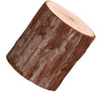 IMIKEYA Bougeoir en bois naturel pour bougie chauffe-plat créative pour chambre à coucher, bureau, décoration d'intérieur