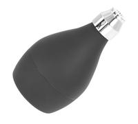 IMIKEYA Bouteille de Pulvérisation de Poudre Compacte et Portable en Caoutchouc Noir pour Voyage et Usage Extérieur, Pulvérisateur Pratique pour Poudre Fixatrice de Maquillage