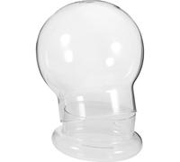 IMIKEYA Bouteille en Verre Transparente pour Micro-Paysage Dôme en Verre à Trou, Pot pour Plante en Mousse DIY, Récipient Décoratif Compact pour Terrarium et Décoration Intérieure