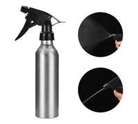 IMIKEYA Bouteilles Pulvérisateur Design Détachable Lot de 3 en Alliage D'aluminium 250ml Poignée Ergonomique Argenté pour Plantes et Fleurs pour Jardinage