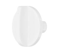 IMIKEYA Bouton de Remplacement Plastique Blanc, Installation Facile, Régulation Précise Température pour Thermostat de Congélateur et Réfrigérateur pour Armoire Frigorifique