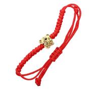 IMIKEYA Bracelet Amulette Année du Tigre Corde Rouge Protection Contre le Mauvais Sort