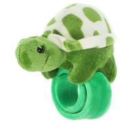 IMIKEYA Bracelet animal en peluche Tortue Slap Doudou Fête pour Petit Cadeau pour les anniversaires d'enfants et les cadeaux d'invités Multicolore pour les petits aventuriers