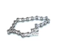 IMIKEYA Bracelet Chaîne Homme En Acier Inoxydable Punk, Bijou Titanium Résistant, Style Rock Pour Poignet Masculin, Usage Quotidien Et Présent Homme Élégant, Taille Unique Argenté
