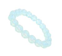 IMIKEYA Bracelet en Pierre Précieuse Naturelle 10 MM pour Femmes Corde Élastique Ajustable Bijou en Pierres Naturelles Accessoire Élégant pour Présent et Tenue Quotidienne