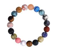 IMIKEYA Bracelet Naturel Femme Planète Univers Créatif Poignet Quotidien Ornement Main Design Raffiné Apparence Délicate Charme Unique Cadeau Amis Famille Collègues Plage Soirée Concert