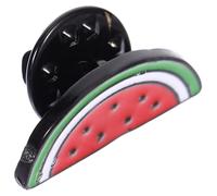 IMIKEYA Broche Pastèque de Fruit, Pince à Col de Cardigan, Clip à Châle pour Femme, Épingle à Revers Résistante la Décoloration, Accessoire Original pour Vêtements, Bijou Mode Été, 1