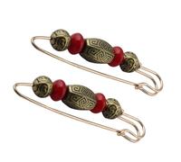 IMIKEYA Broches pour Vêtements Vintage Lot de 2 Clips Cardigan Rétro Faciles à Ouvrir pour Femmes et Filles, Accessoires Élégants pour Pulls, Châles et Chemises