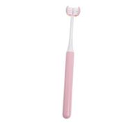 IMIKEYA Brosse à Dents Pour Adultes Brosse à Trois Faces Nettoyage Facile Et Accessoire De Soins Bucco-dentaires Douceur Couleur Rose