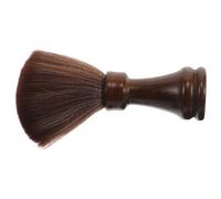 IMIKEYA Brosse de Balayage pour Coiffure à Poils Doux Manche en Bois de Hêtre Petite Brosse Cou des Coiffeurs Outil de Nettoyage Professionnel pour Salon de Coiffure Entretien Facile