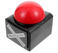 IMIKEYA Buzzer de jeu avec alarme sonore et lumière en plastique Quiz Jeu Buzzer et concours de fête