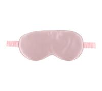 IMIKEYA Cache-œil de Sommeil en Soie Naturelle 19 Mm Ultra Doux Rose Bande Élastique Confortable Sommeil Profond à L'intérieur L'extérieur