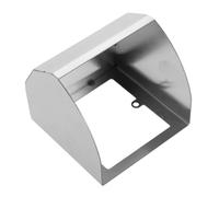 IMIKEYA Cache-pluie Protection Extérieure la Pluie Étanche en Acier Inoxydable pour Bouton de Sonnette et Prise Électrique pour Stations de Recharge Communautaires