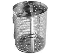 IMIKEYA Cage Grill Rotative Acier pour Four et Barbecue Panier Cuisson avec Ouverture Large Installation par Vis Design Verrouillable pour Cuisson Uniforme et Pratique