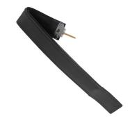 IMIKEYA Ceinture D'accordéon Basse pour Gaucher en Pu Noir Confortable Fixation Sécurisée, Sangle Élégante Adaptée aux Accordéons 120 Basses pour Musiciens