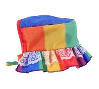 IMIKEYA Chapeau pour Animaux De Compagnie Chapeau à Seau pour Accessoire Estival avec Dentelle pour Petits Animaux