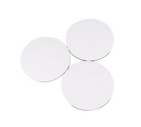 IMIKEYA Châssis Entoilé Rond 10 Cm - 8 Pcs Panneaux De Toile Peinture Ronde En Carton Pour Artistes Débutants - Idéal Pour Acrylique Et Huile Mini Toile Ronde à Peindre