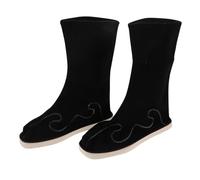 IMIKEYA Chaussures Hanfu Assorties Pour Adultes Et Style Dynastie Qing Noires Pointure Arts Martiaux Orientaux