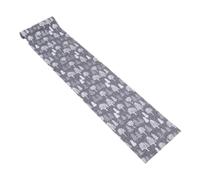IMIKEYA Chemin de Table de Fête, Nappe Sapin de Noël Imprimée, Tissu, Décoration de Table Élégante et Festive pour Repas de Noël et Fêtes