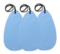 IMIKEYA Chiffon de Nettoyage pour Saxophone et Flûte en Tissu Technique Bleu 3pcs, Absorbant et Léger, Rangement et Soins en Déplacement