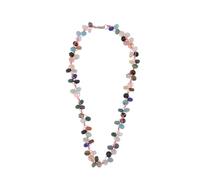 IMIKEYA Collier Créatif Femme en Chaîne de Cou Tressé Élégant Accessoire de Mode Occasions Spéciales Finition Soignée