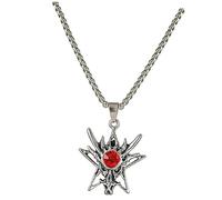IMIKEYA Collier Dragon Vintage Homme Acier Inoxydable Durable avec Pendentif Gothique Chaîne Rétro pour Mode